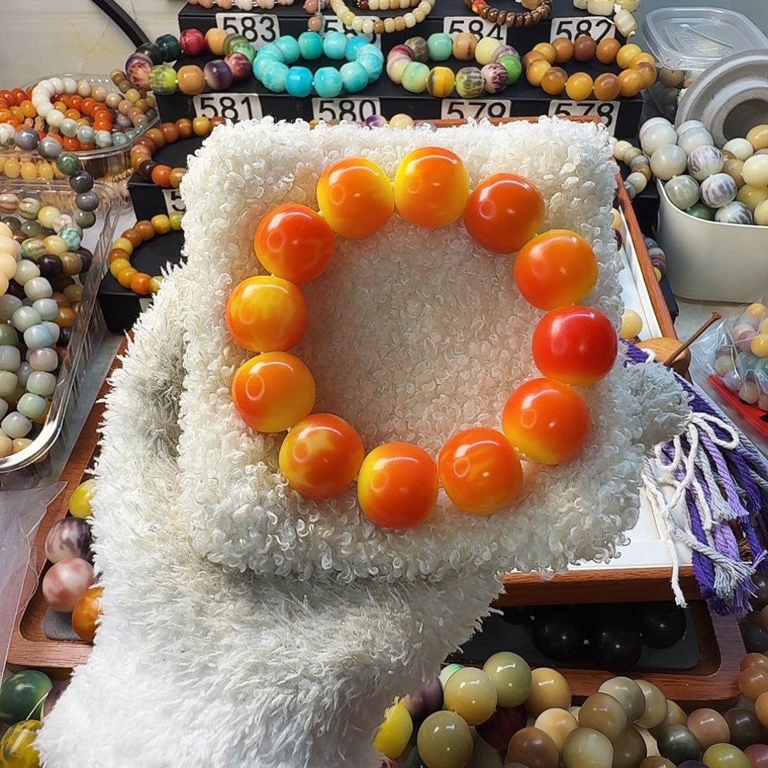 菩提根/象牙果手串21尺寸新品微瑕福利133