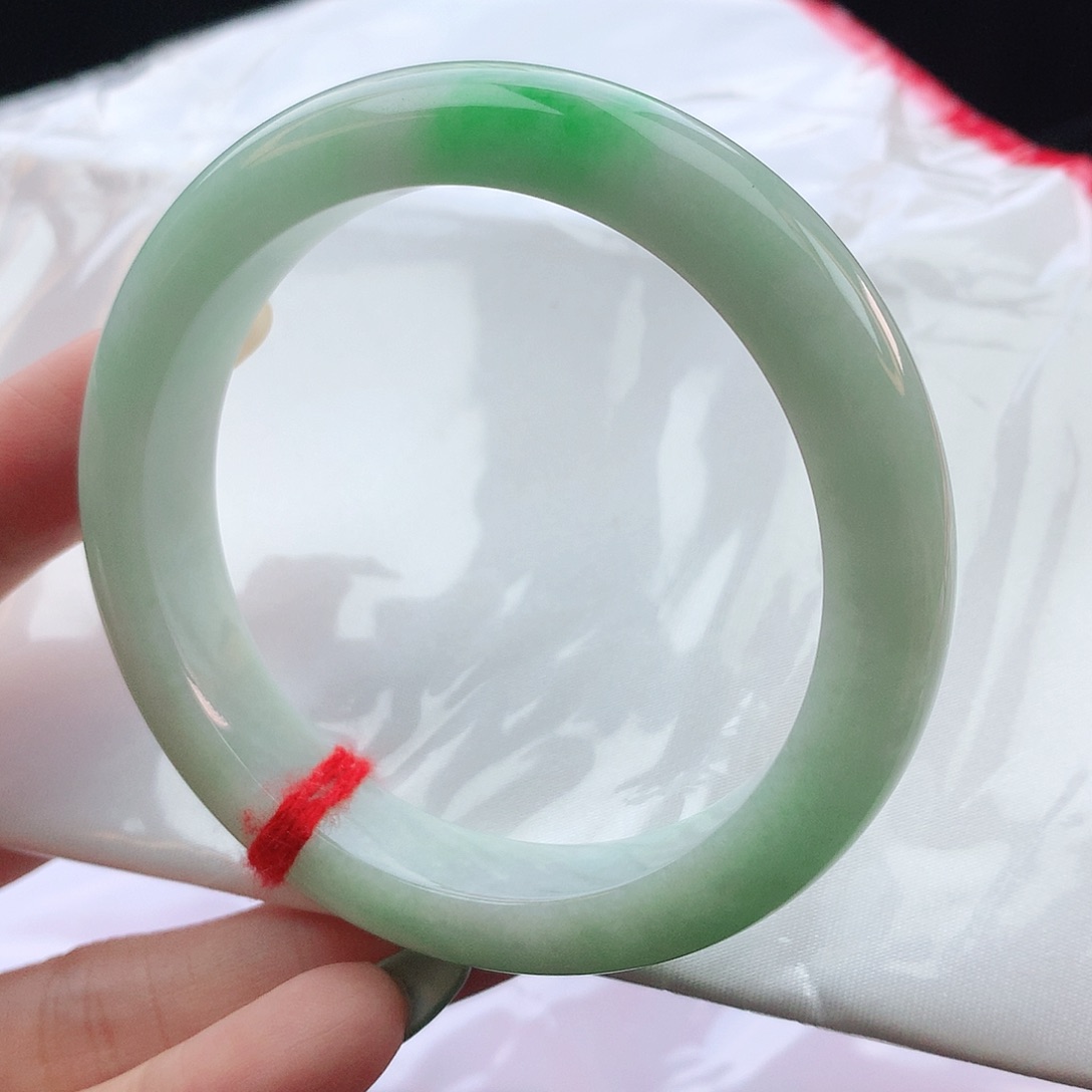 翡翠手镯未镶嵌56圈口880482