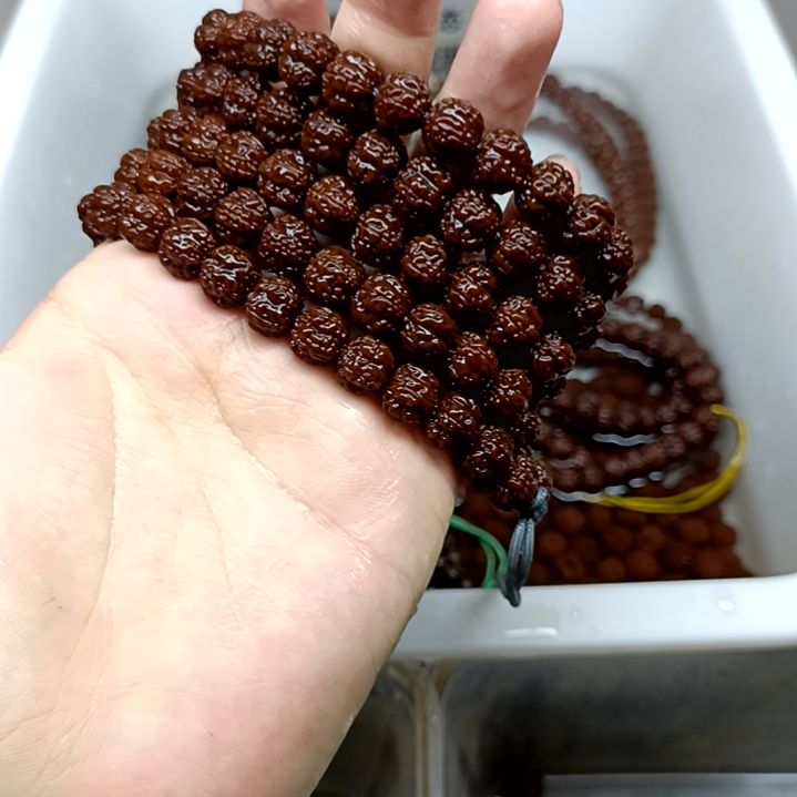 金刚菩提吊坠花王小金刚108精挑去黄尺寸9+10+