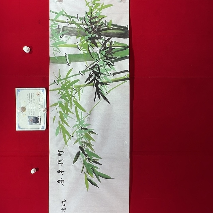 书法赵玉华老师现场书写