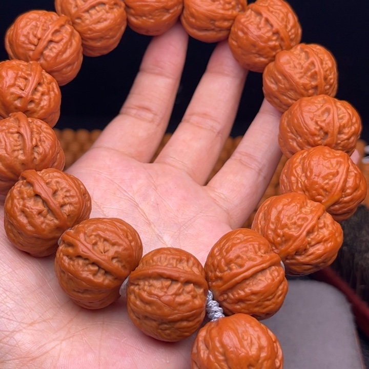 猴头核桃吊坠元宝秋子