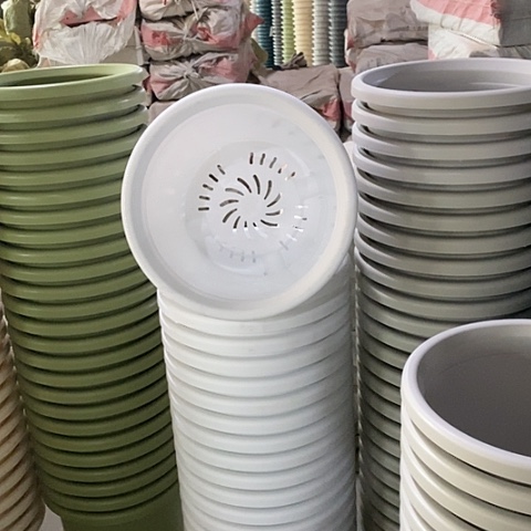 树脂四季白色7号无托5个