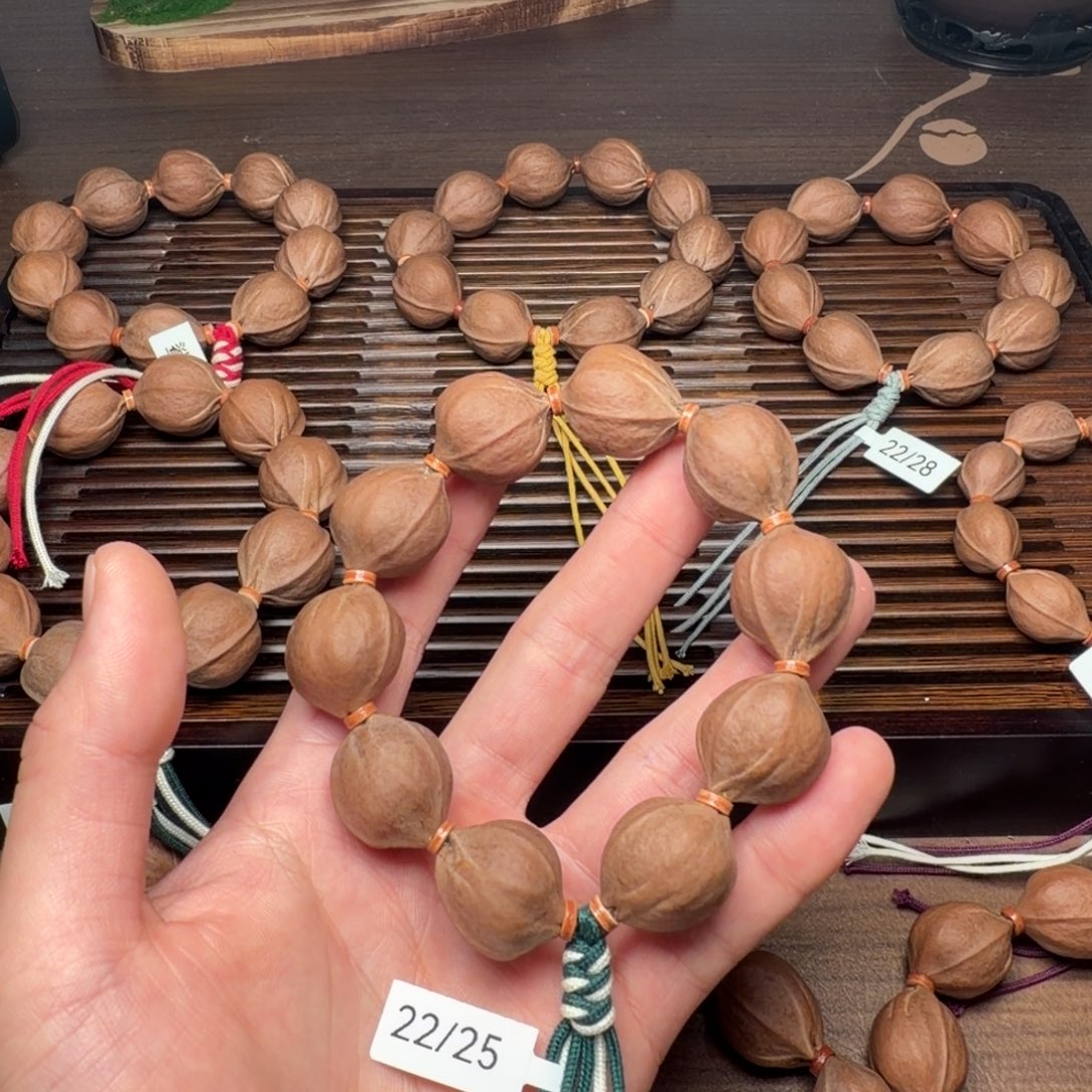 随***好橄榄核手串/手链20/25鲨鱼背