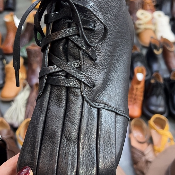 豆豆鞋2666-1黑色37