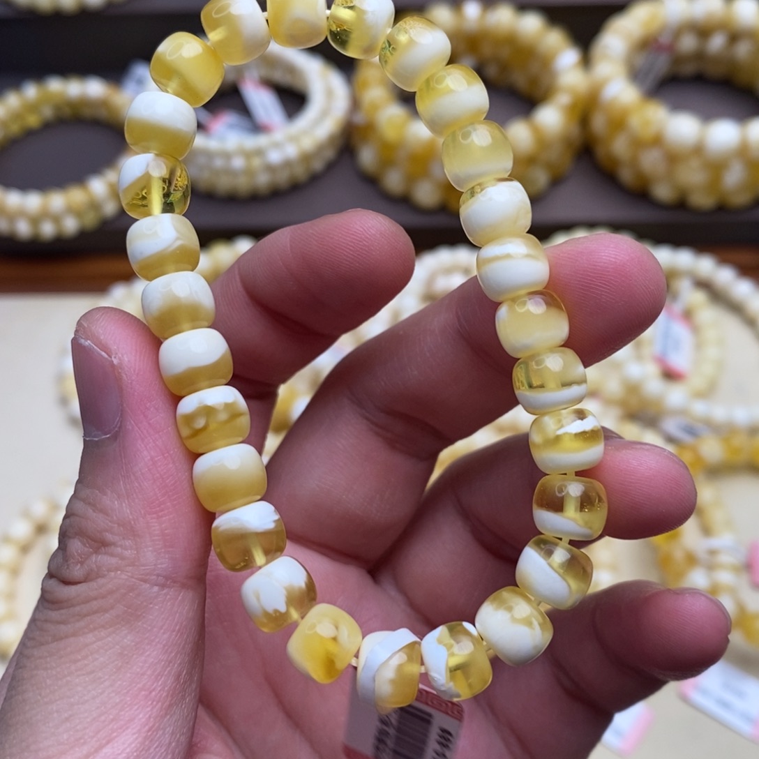 琥珀未镶嵌珠宝奇石8.2mm