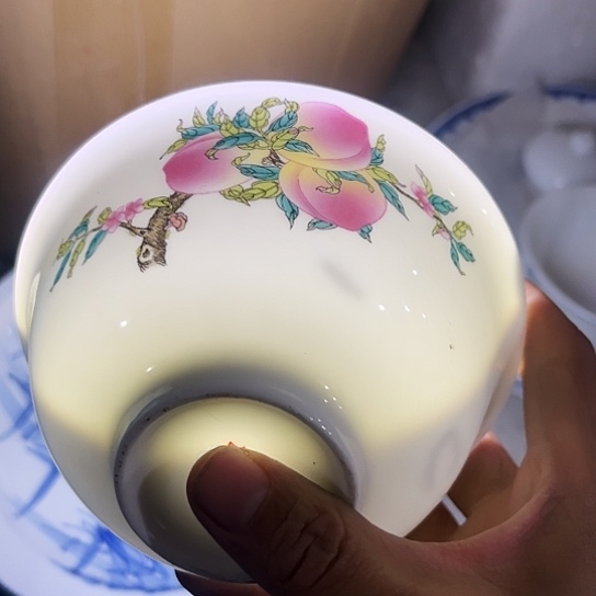 盘5寸碗两个陶瓷陶瓷