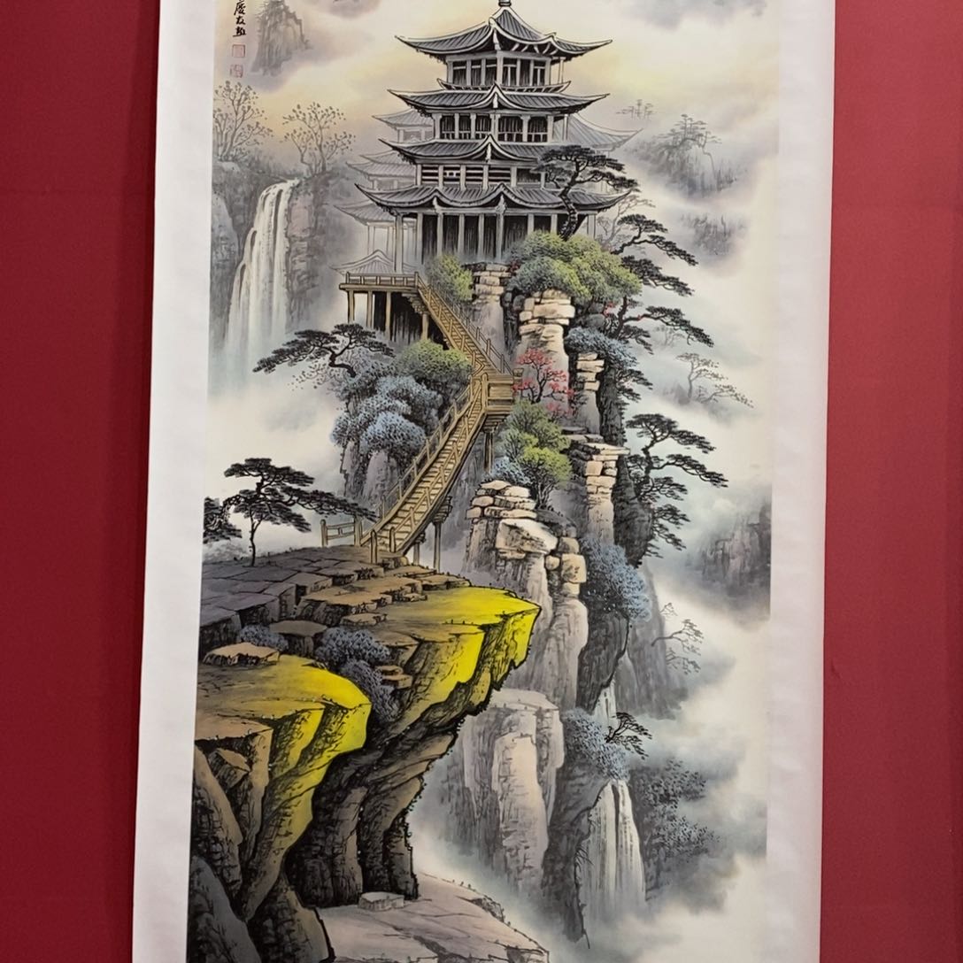 国画李庆友四尺精品佳作