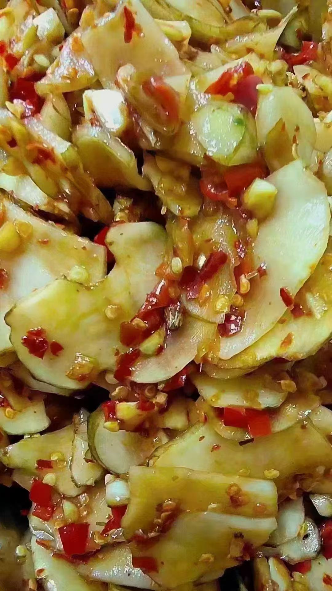 农家手工香辣洋姜爽脆下饭姜片下饭菜农家腌制咸菜酱菜即食