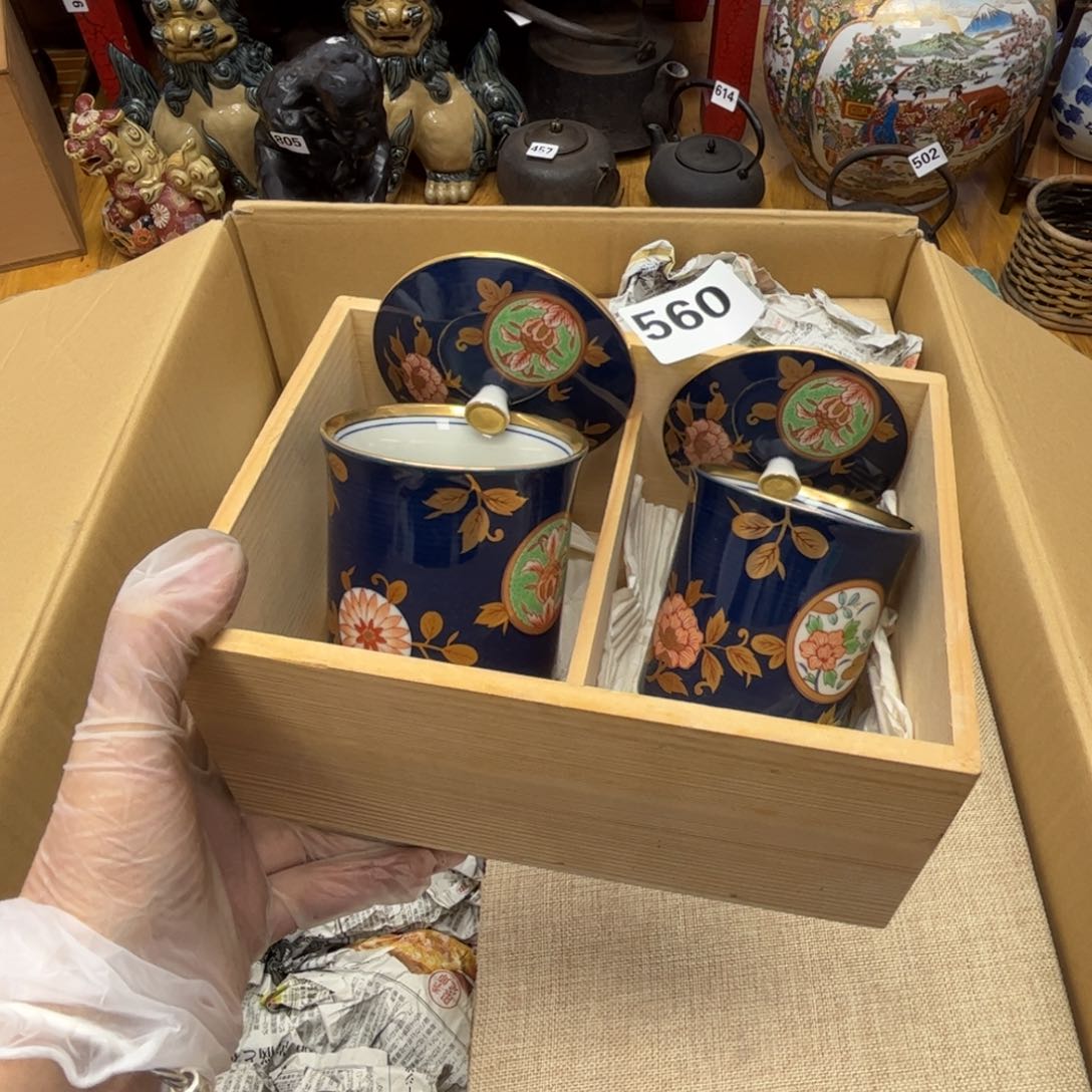 瓷片摆件工艺品摆件666