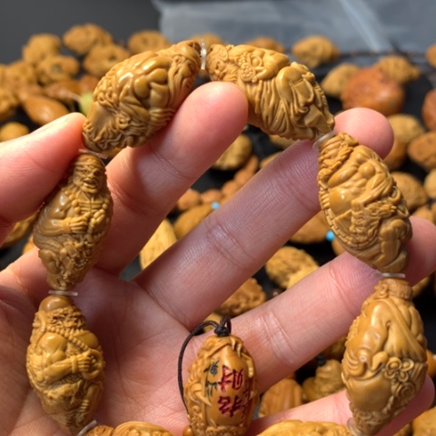 橄榄核手串/手链哦、可