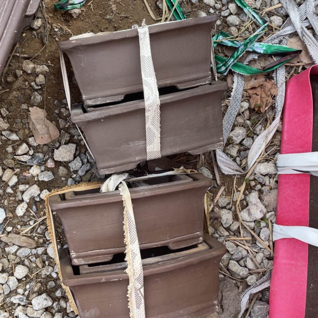 紫砂小马槽 一组八只