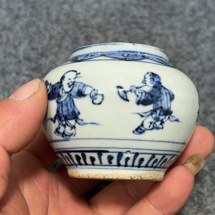 瓷***墨陶摆件景德镇陶瓷艺术品