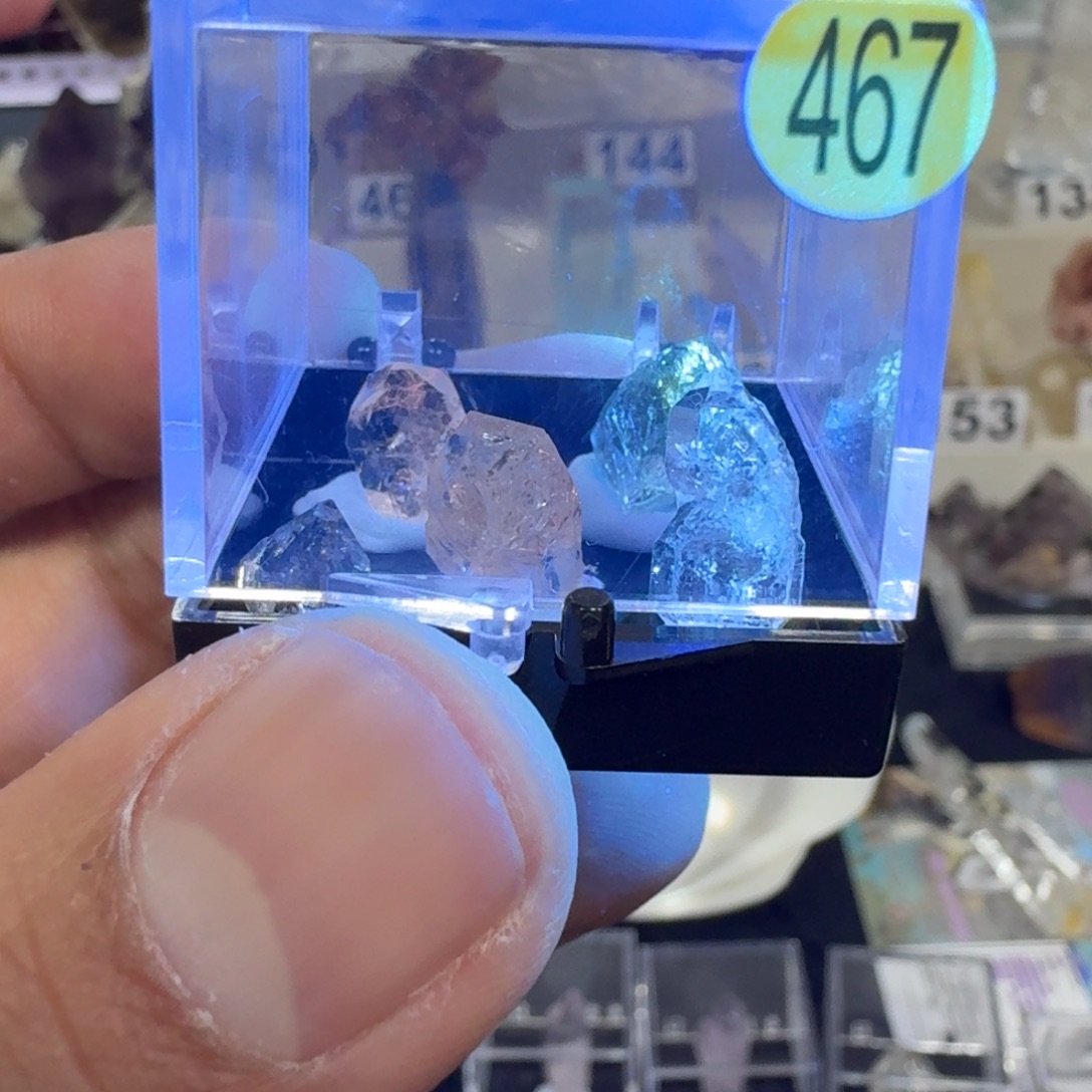 未镶嵌水晶珠宝半成品