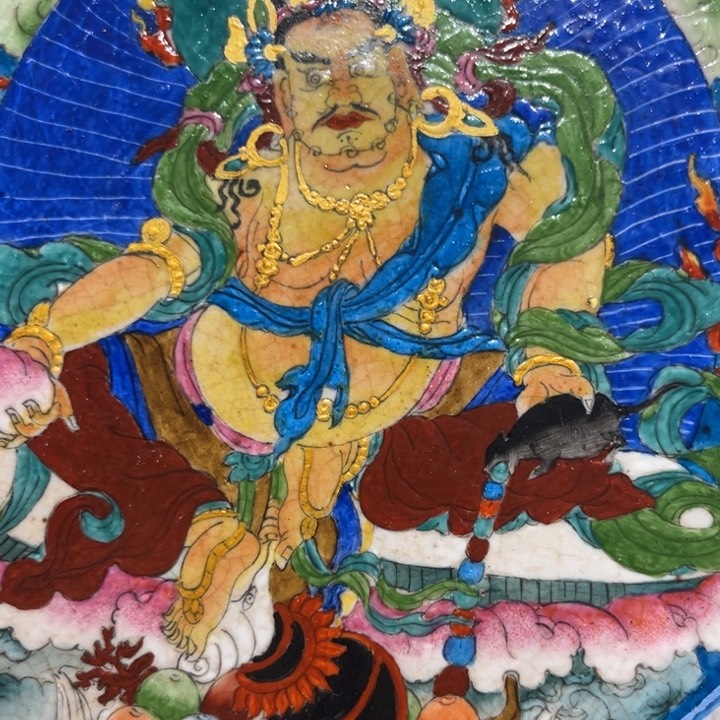 手工制作黄财神壶承