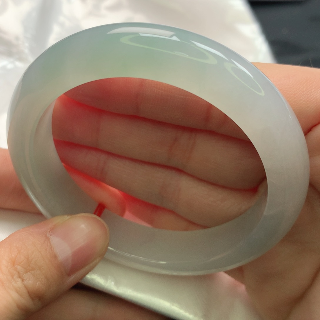 翡翠手镯未镶嵌5354圈