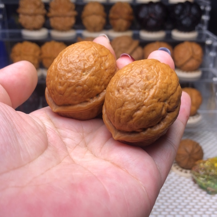 把件文玩核桃21粗筋大屁桃38+