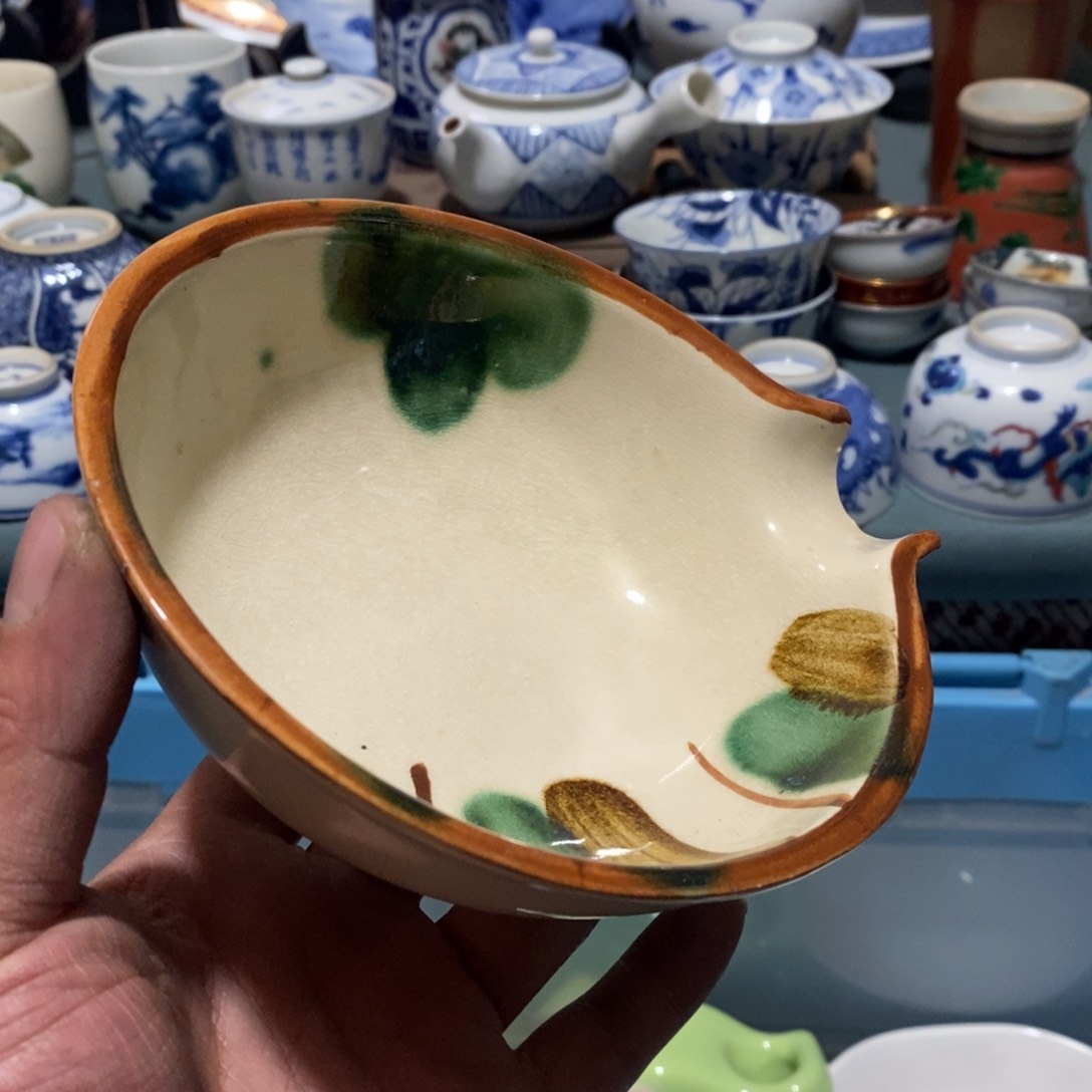 瓷片舶来瓷器满28包邮当日凑单