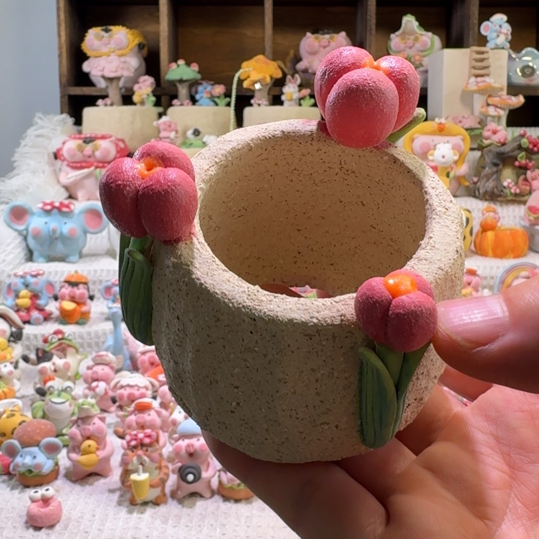 厂家直销手工花盆