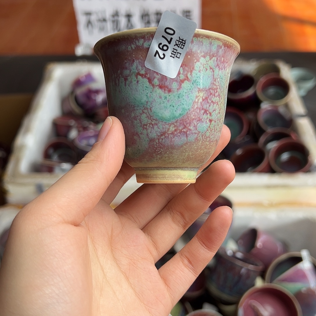 陶摆件窑口自销原矿钧瓷