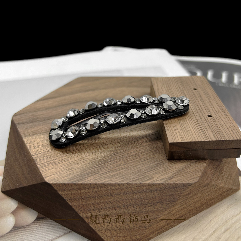 【LXX靓西西】6518BB夹6.3厘米简约休闲碎发边夹