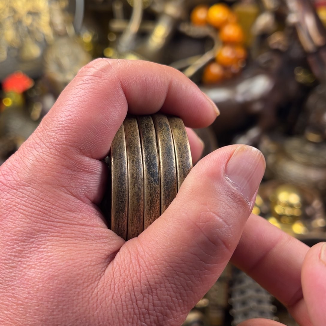 茶壶香炉铜器摆件 