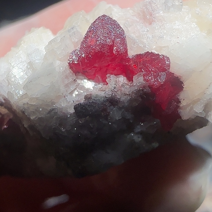 开***心天然辰砂天然朱砂原石毛料