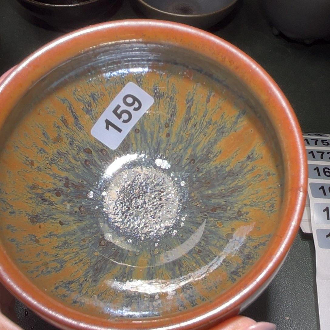 祥***山茶盏全手工原矿原釉建盏