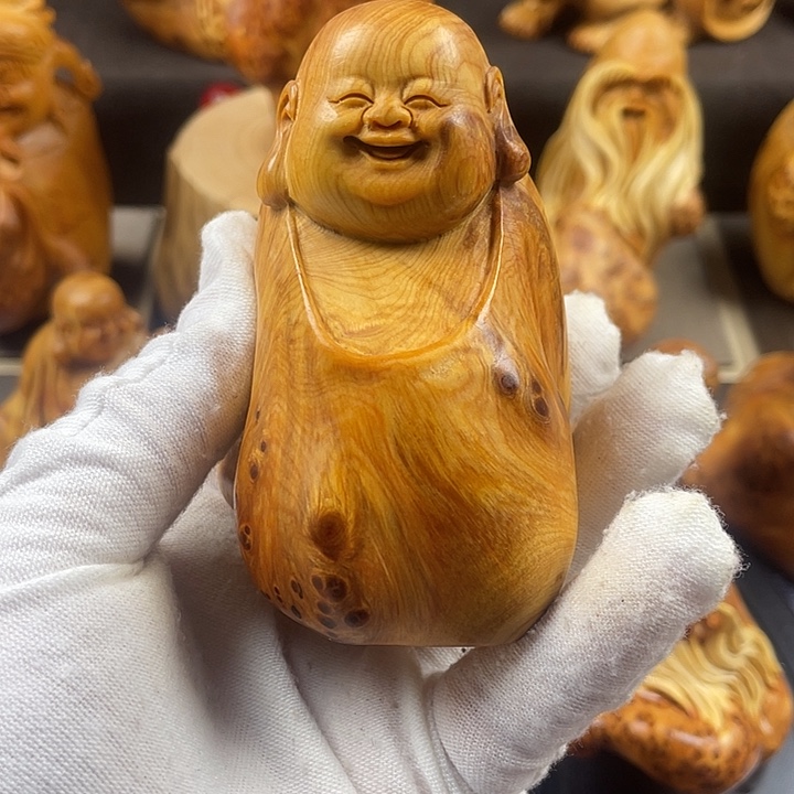 柏木（崖柏）米勒手把件