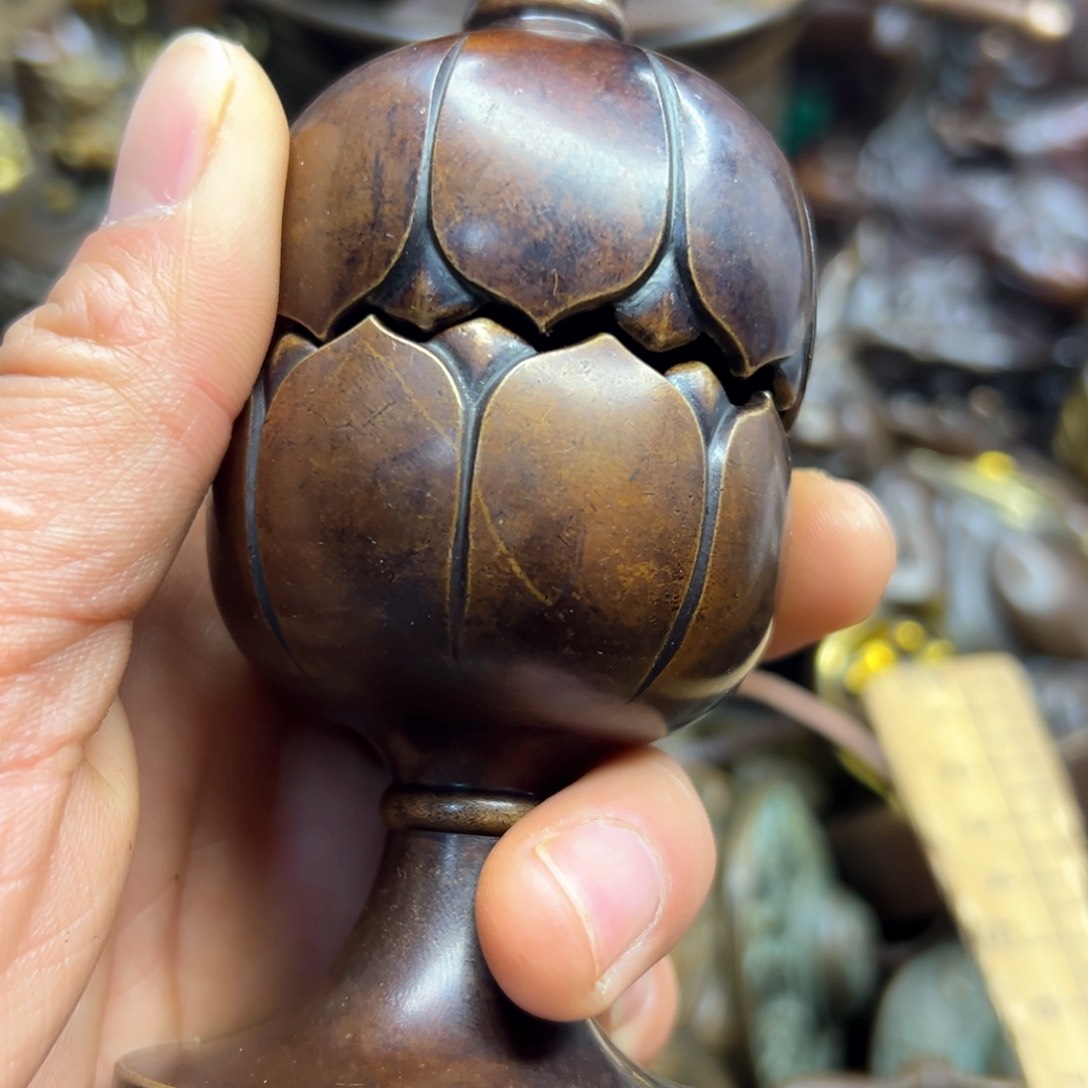 铜摆件欢迎欢迎你