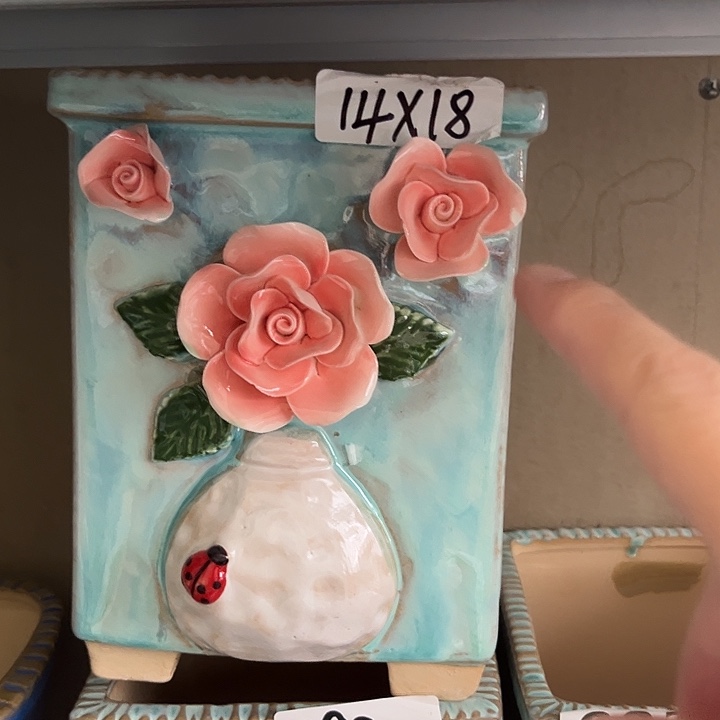 粗陶材质多肉花盆