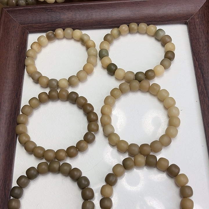 手串菩提根/象牙果卡12磨砂孔道一般