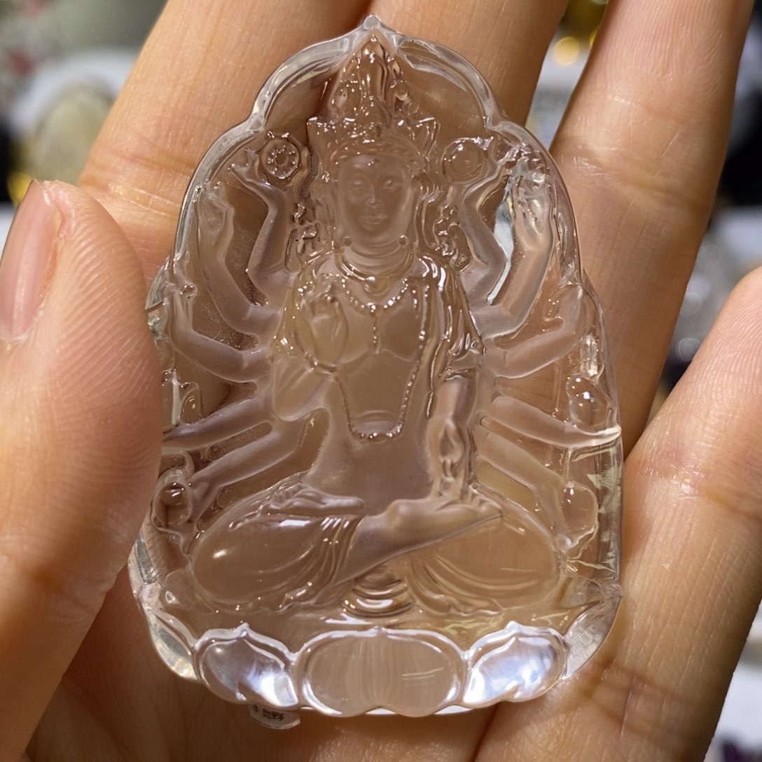 水晶吊坠未镶嵌吊坠M10014飞飞