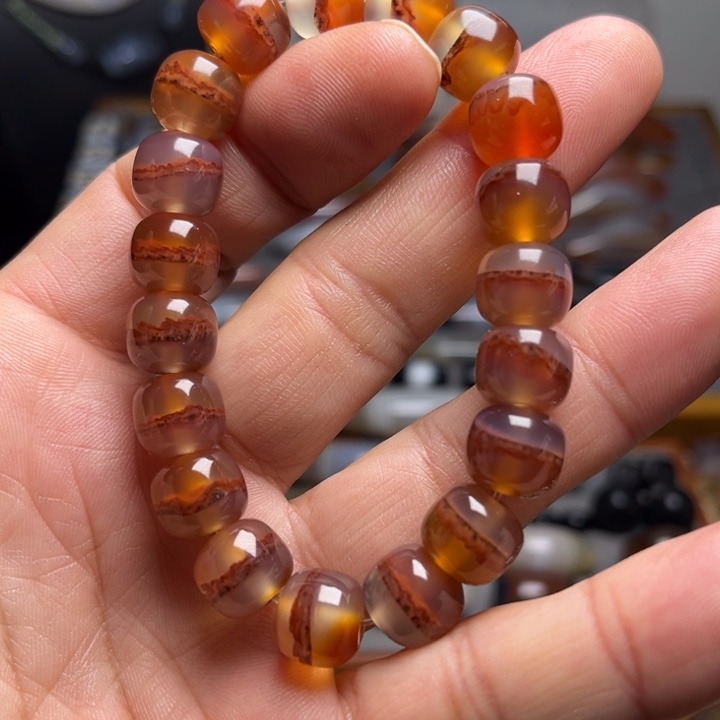 玛瑙/玉髓手串未镶嵌