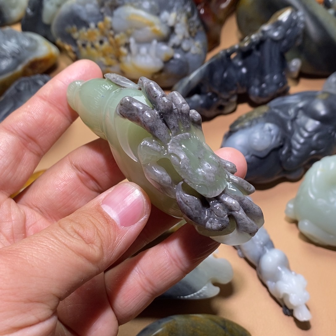 和田玉把件未镶嵌