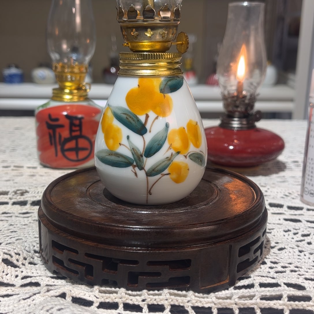 摆件景德镇陶瓷香薰灯