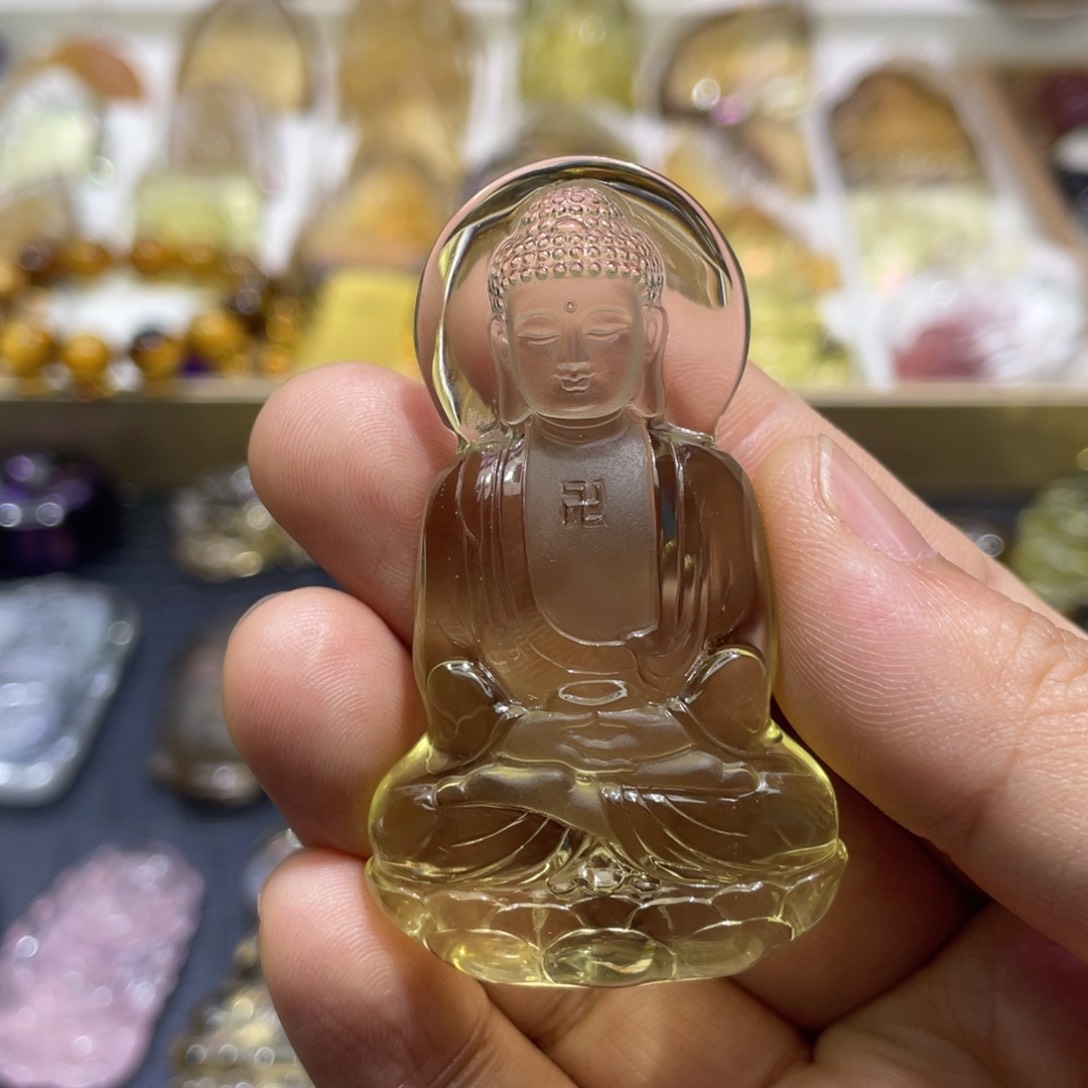 水晶颈饰未镶嵌定制