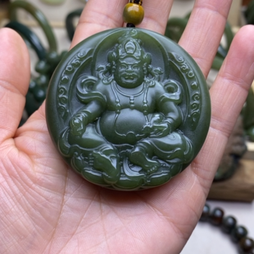 【闪购商品】和田玉挂件未镶嵌老****）