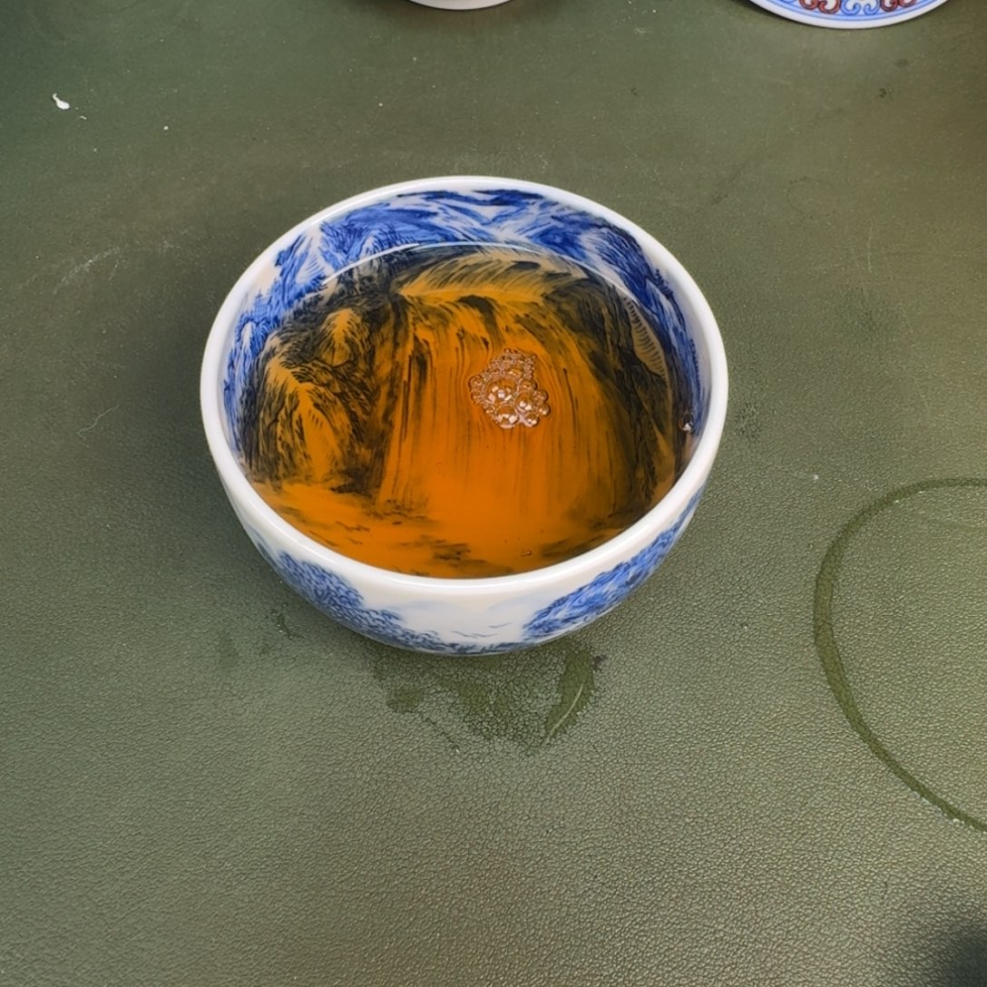 瓷景德镇纯手绘茶具圆圆212