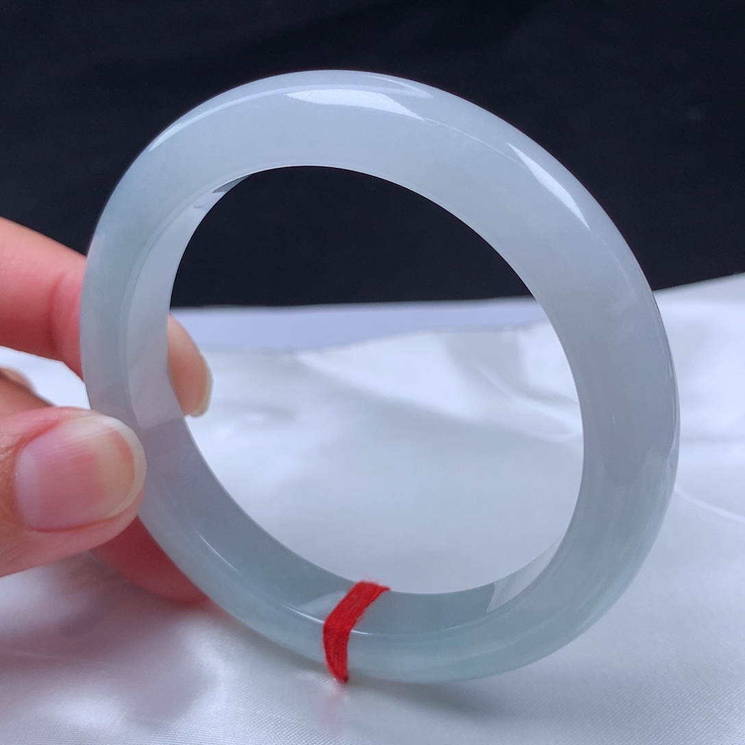 小***）翡翠未镶嵌手镯56圈t19117