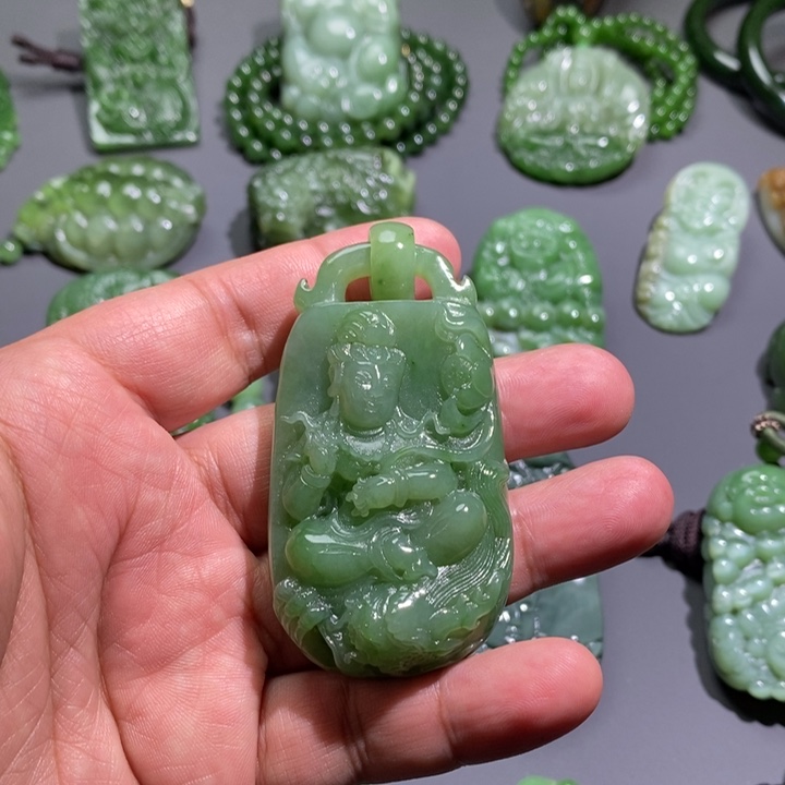 和田玉挂件未镶嵌