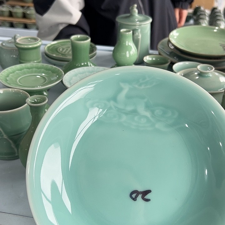 小米茶器龙泉青瓷