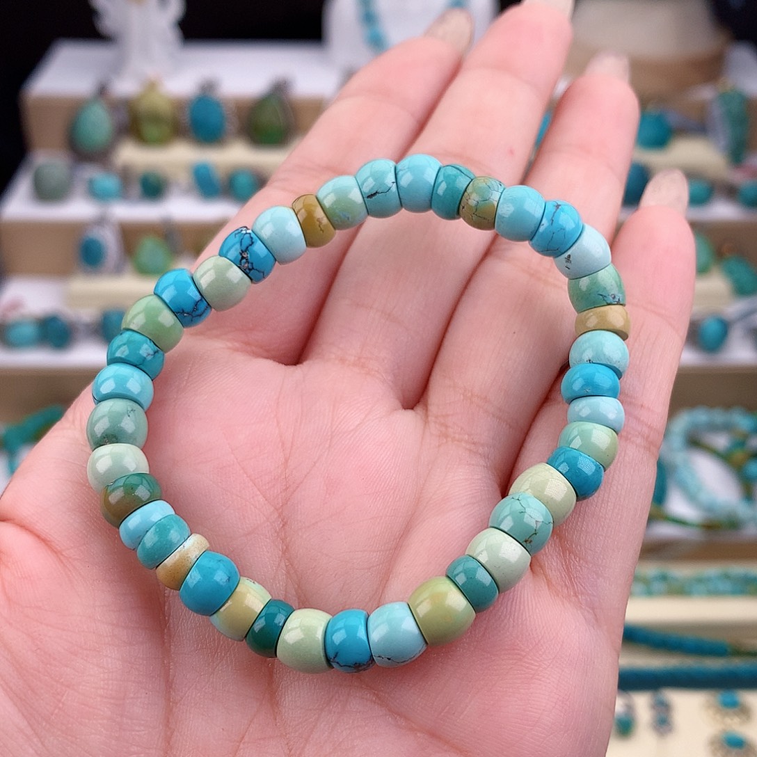 绿松石未镶嵌手链