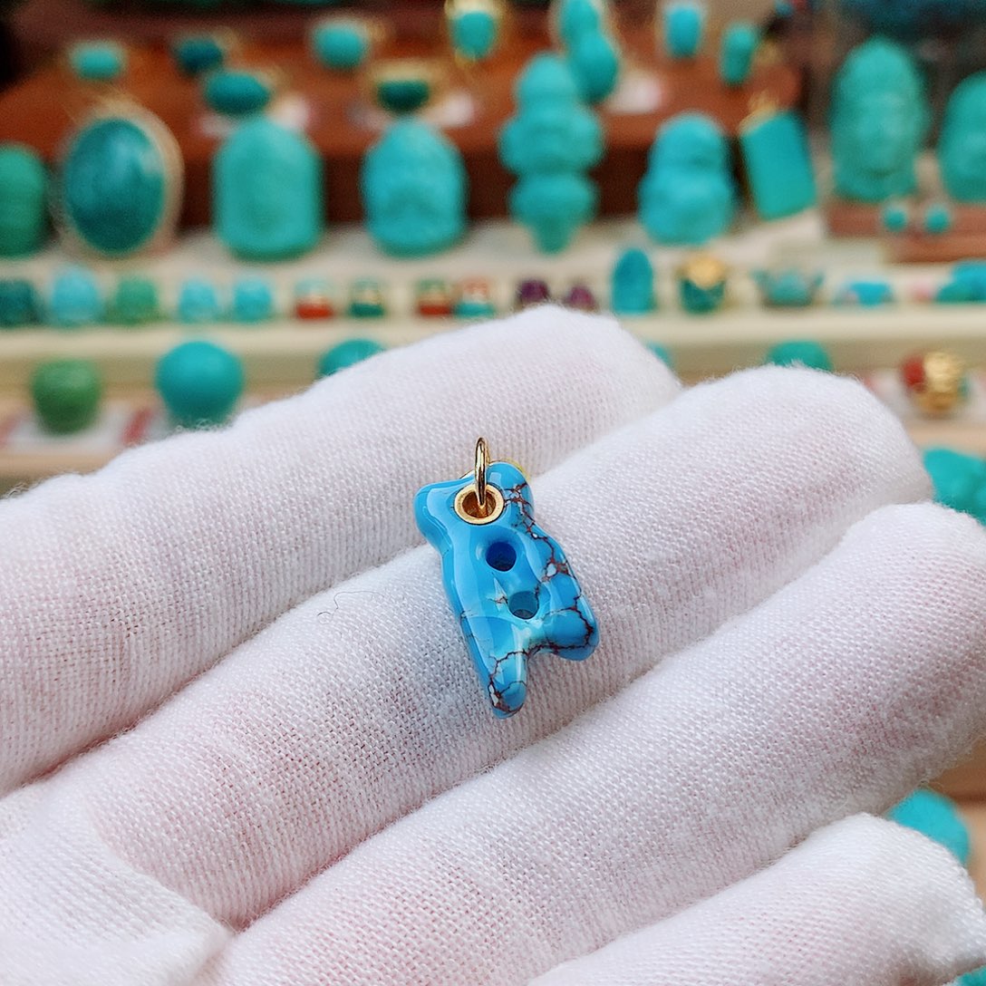 未镶嵌绿松石配饰