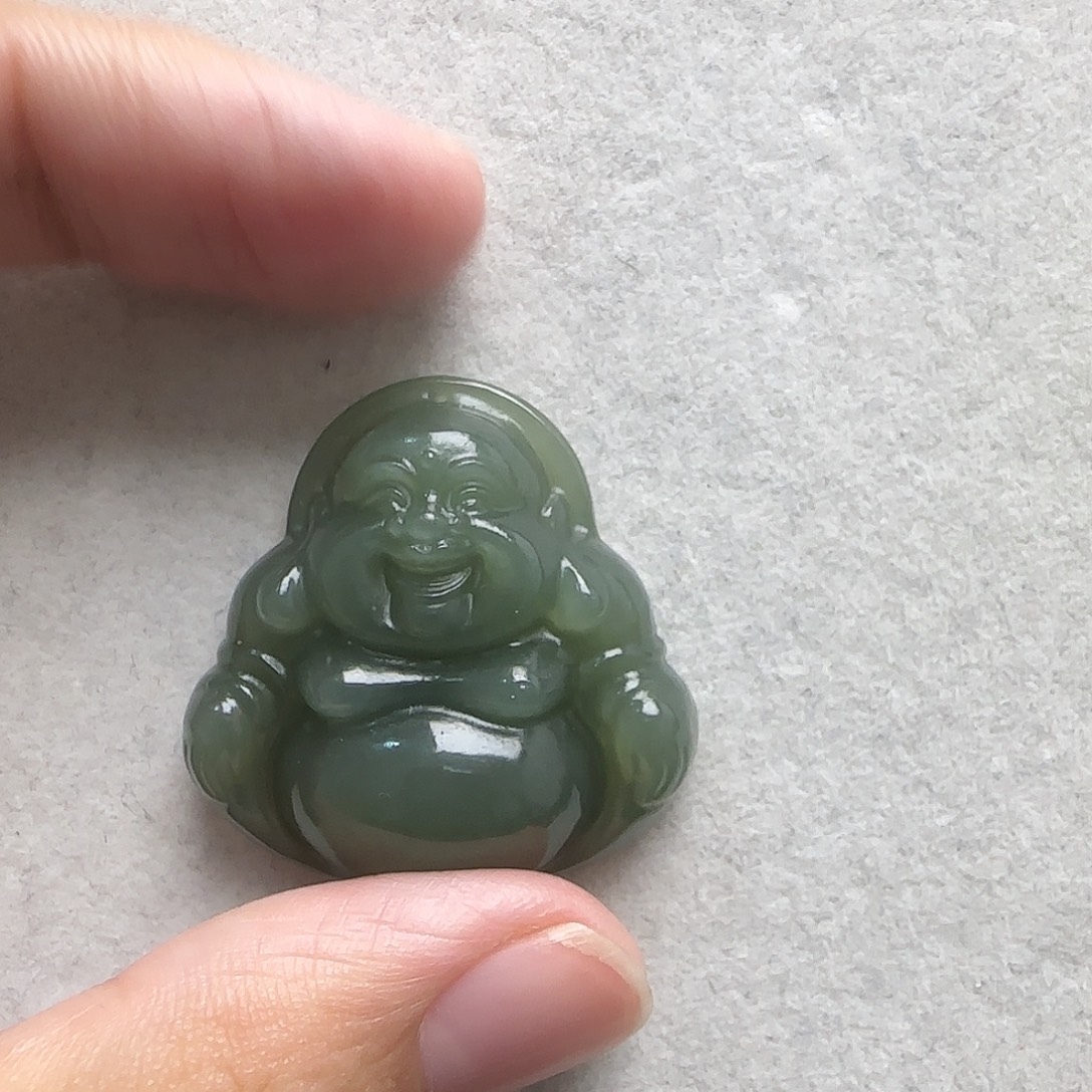 ^***༊和田玉未镶嵌颈饰