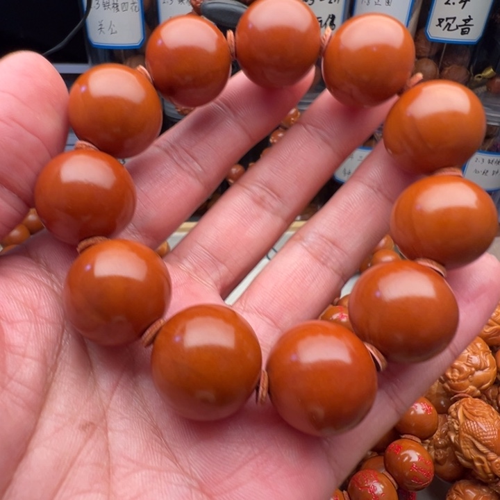 橄榄核手串/手链2.1正圆