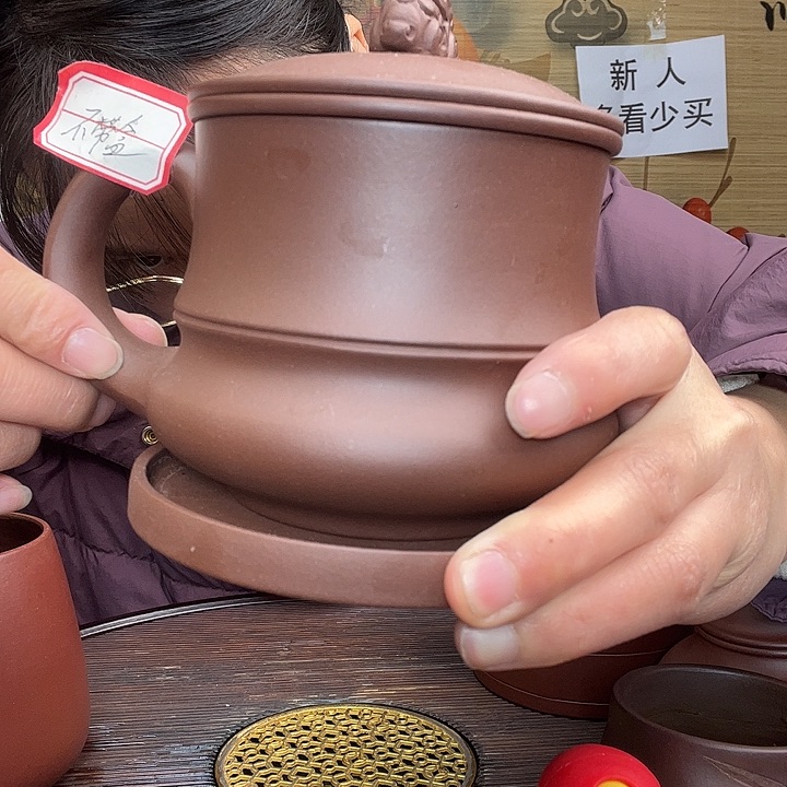 紫砂茶杯原矿紫砂杯