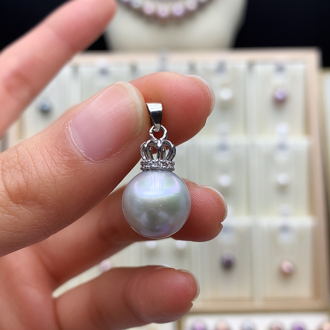 淡水珍珠合金颈饰