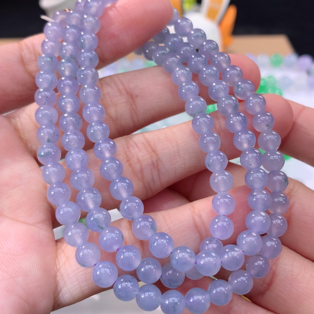 翡翠手链未镶嵌翡翠 