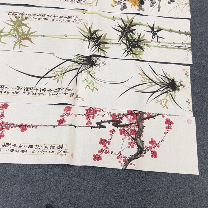 国画绘画手绘作品