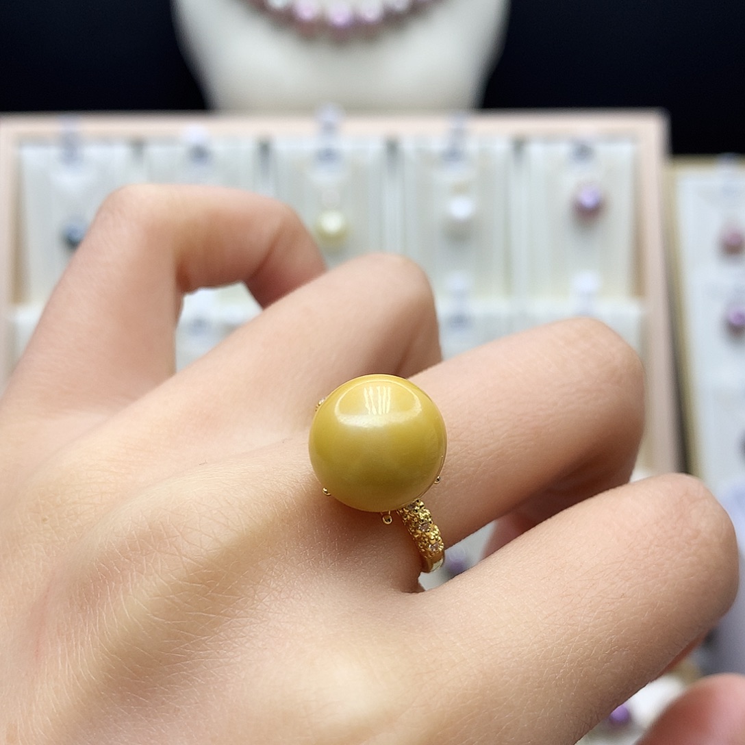 合金淡水珍珠颈饰